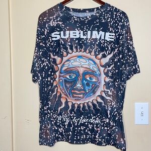 Sublime Classic SUN tie Dye Graphic T-Shirt